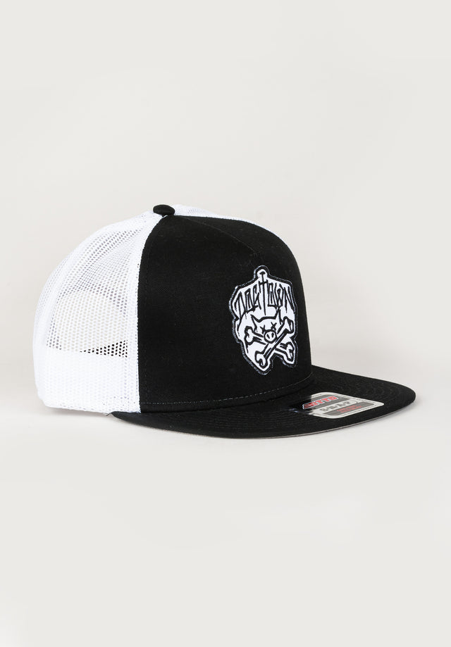 Pig & Bones Mesh black-white Vorderansicht