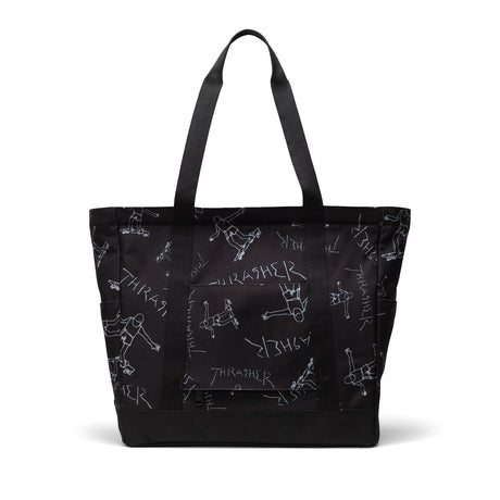 Thrasher Gonz Heritage Tote black Rueckenansicht