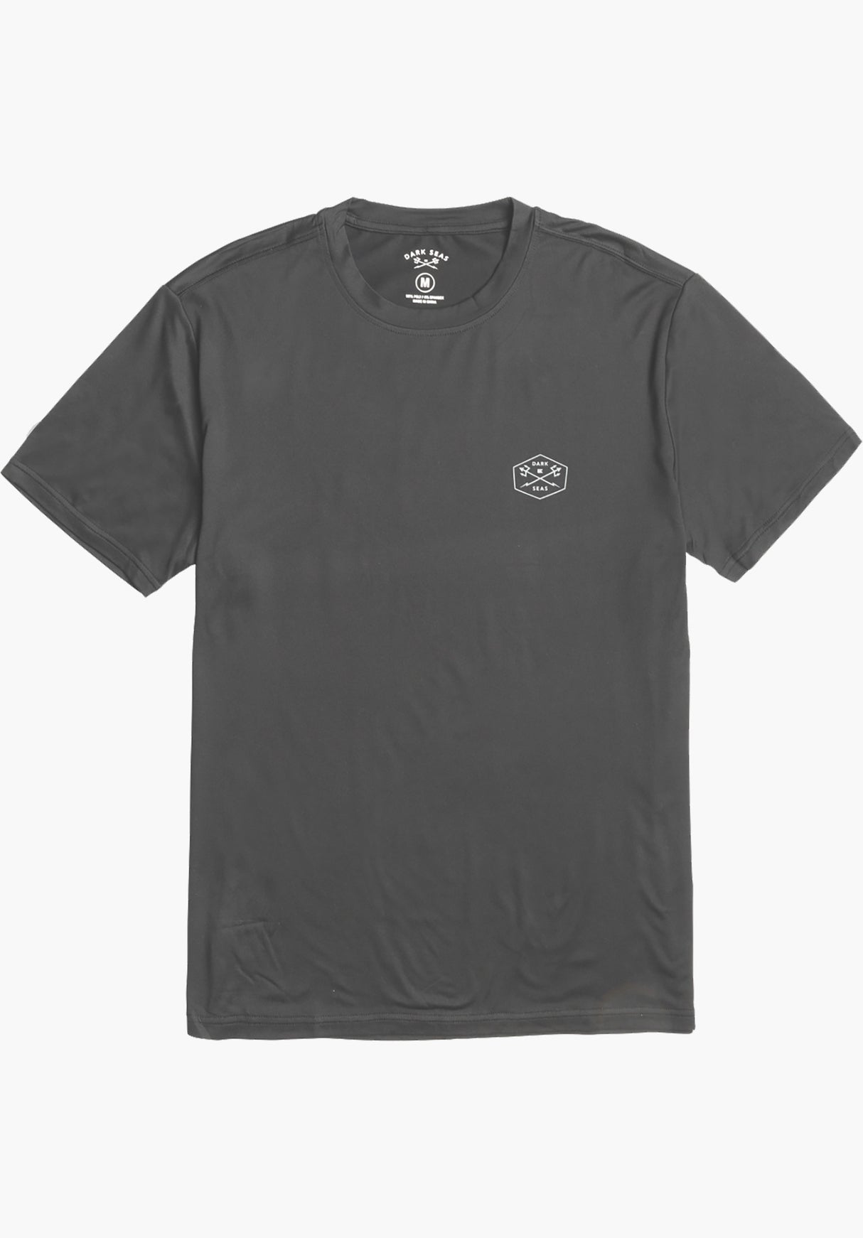 No Sweat Moisture Wicking grey Closeup1