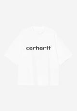 W' S/S Archive Script white Rueckenansicht