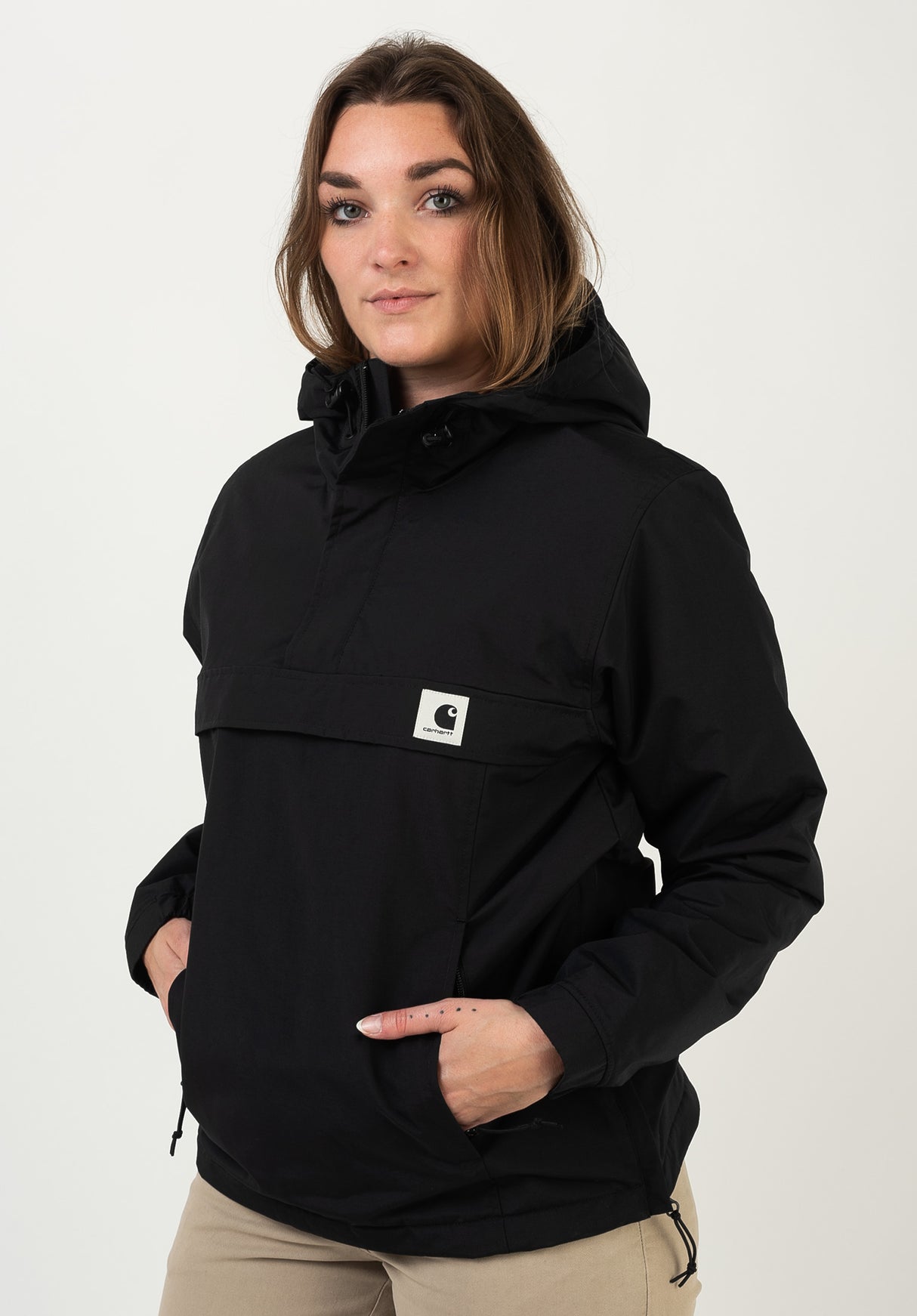 W' Nimbus Pullover Carhartt WIP Giacca invernale in black per