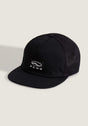 Sidestripe Unstructured Trucker black Vorderansicht