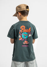 x YEYE WELLER Push Hard Kids nightpetrolfaded Vorderansicht