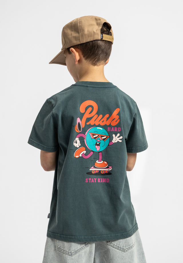 x YEYE WELLER Push Hard Kids nightpetrolfaded Vorderansicht