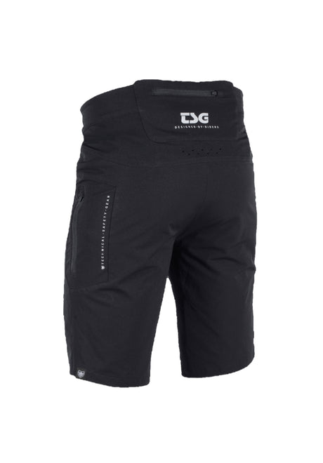 Grip Shorts black Rueckenansicht