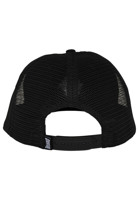Bonehead Flame Wash Mesh Trucker Unstructrured Sna green flannel Rueckenansicht