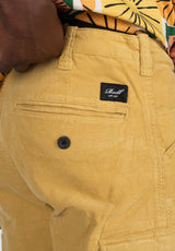 City Cargo Short babycord-hemp Closeup2