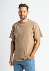 Easy Tee taupe Vorderansicht