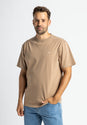 Easy Tee taupe Vorderansicht