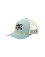 Arnold 6-Panel Snapback blue-white Vorderansicht