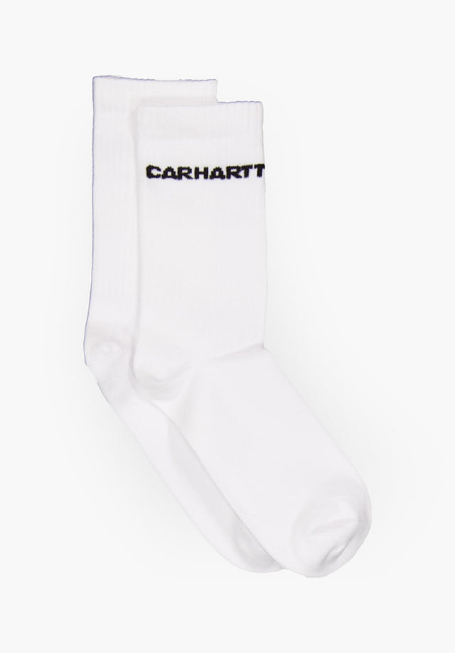 W' Link Socks white-black Vorderansicht