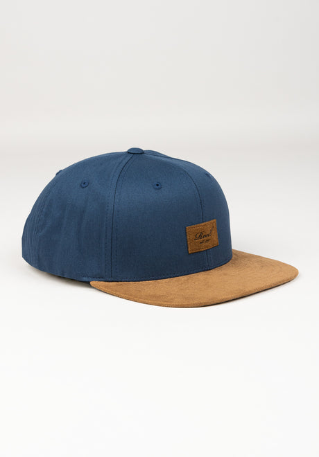 Suede 6-Panel navy Vorderansicht