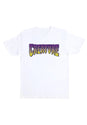 Creature Logo white-purple Vorderansicht
