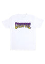 Creature Logo white-purple Vorderansicht