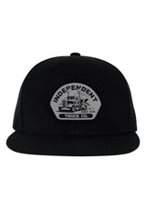 Trucking Structured Hat black Vorderansicht