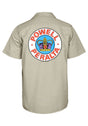 Supreme Work Shirt khaki Vorderansicht