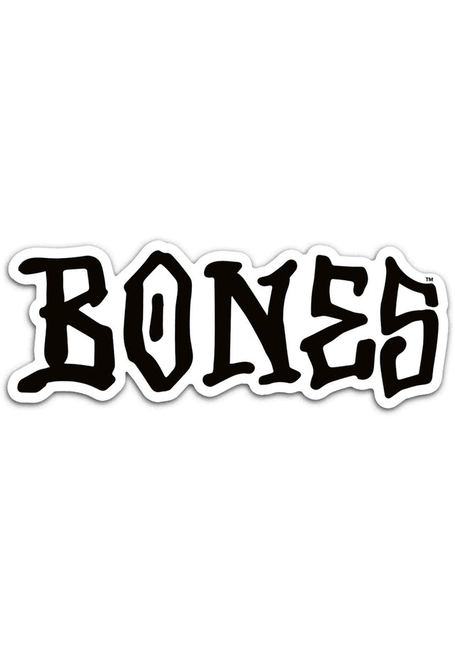 OG Bones 3 Sticker black Vorderansicht