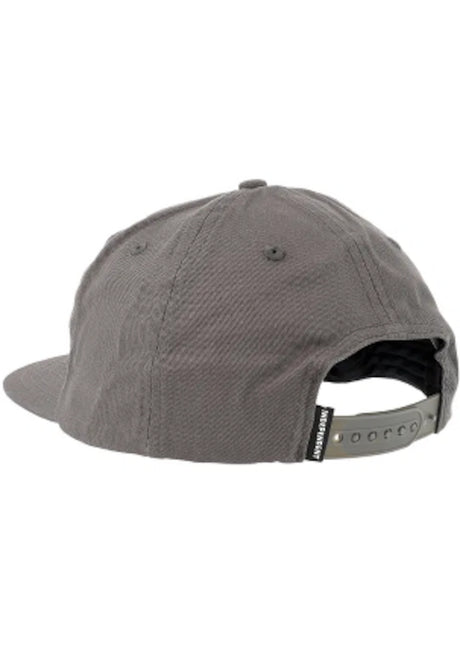 Independent Bar Logo Snapback Unstructured Cappellino charcoal – Vista posteriore
