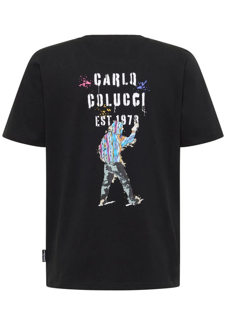 Regular Fit black Rueckenansicht