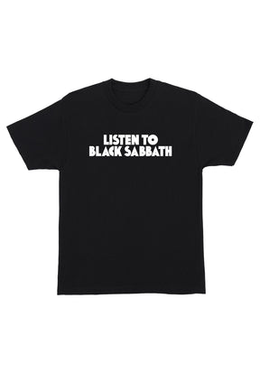 x Black Sabbath Listen to Black Sabbath black Vorderansicht