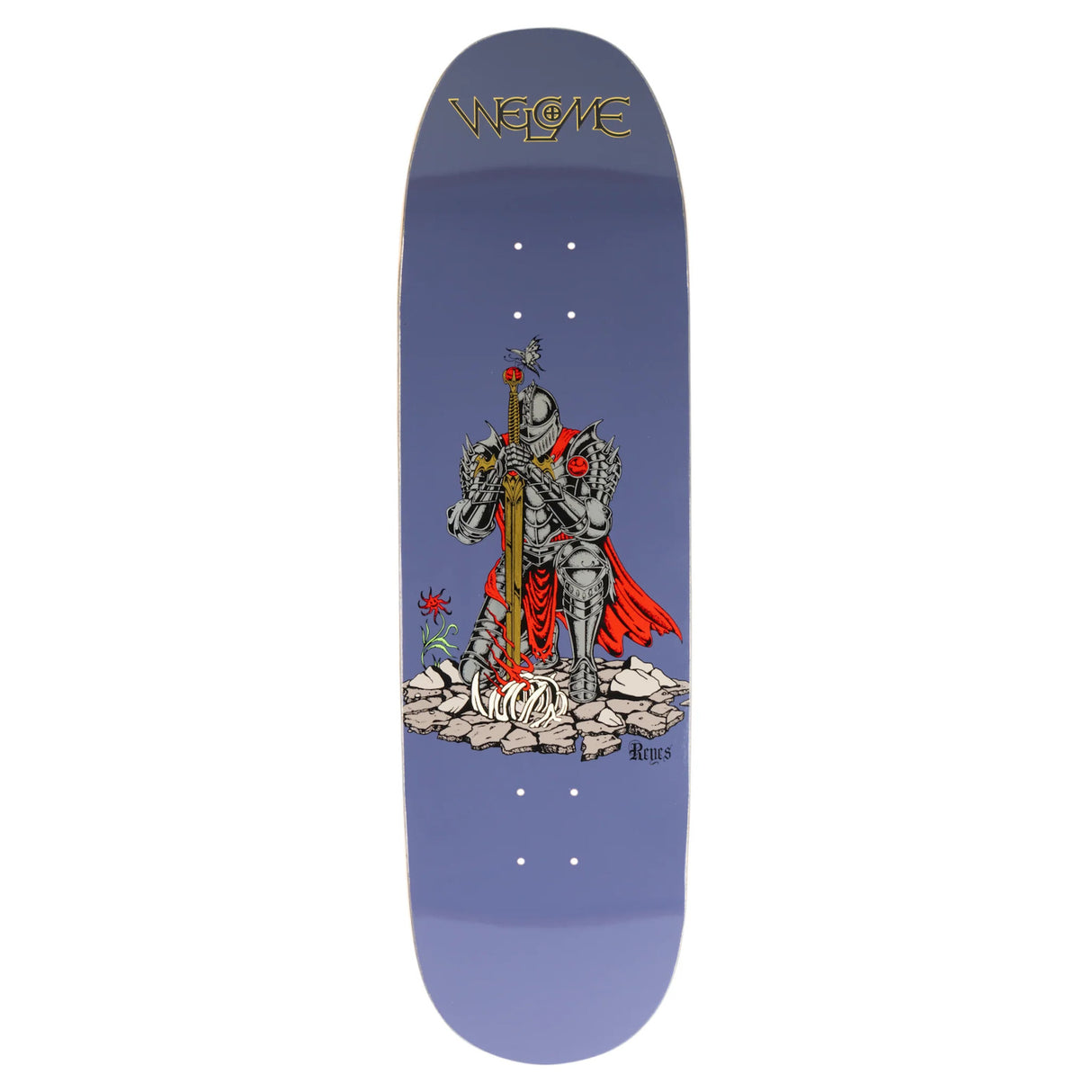 Paladin Ryan Reyes Pro Model on Bacalus purple-gold foil Vorderansicht
