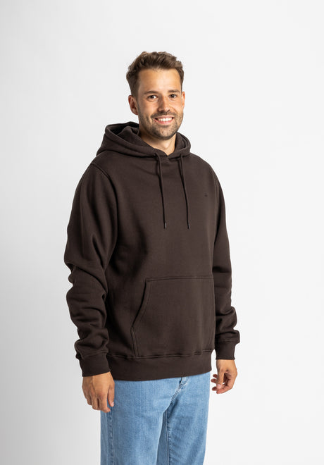Easy Hood darkcoffee Vorderansicht