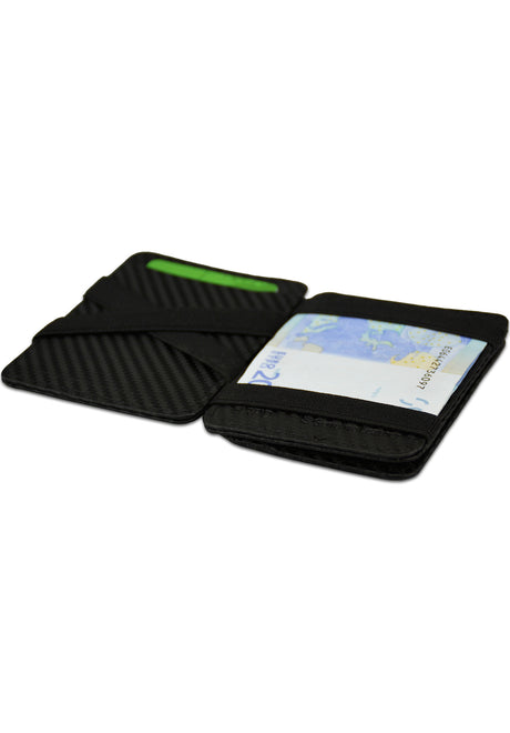Magic Coin Wallet RFID carbon Rueckenansicht