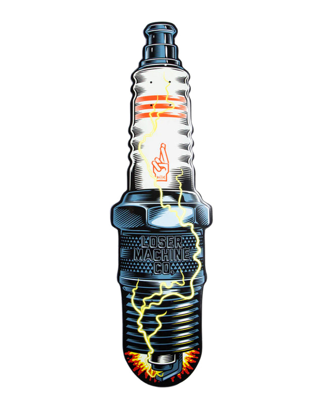 Spark Plug Shaped multicolored Vorderansicht