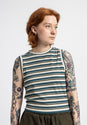 Azra offwhite-striped Vorderansicht