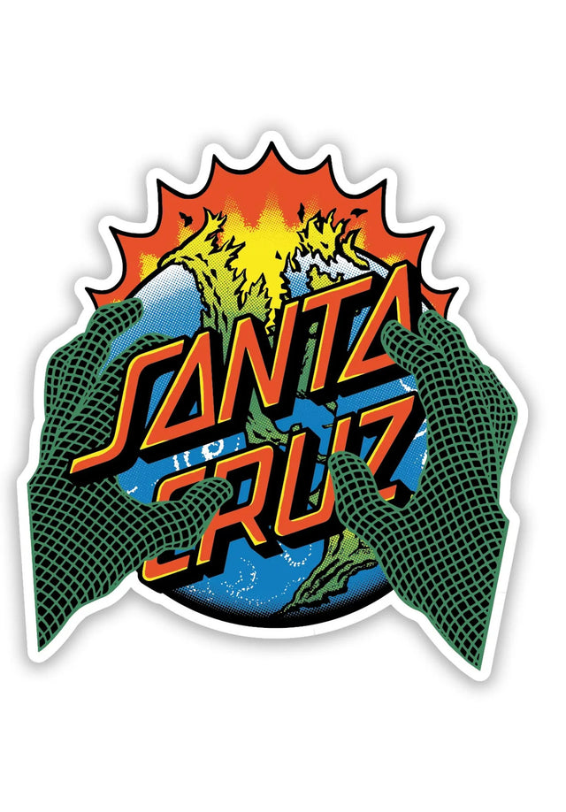 Kendall End Of The Dot White Vinyl Sticker multicolored Vorderansicht