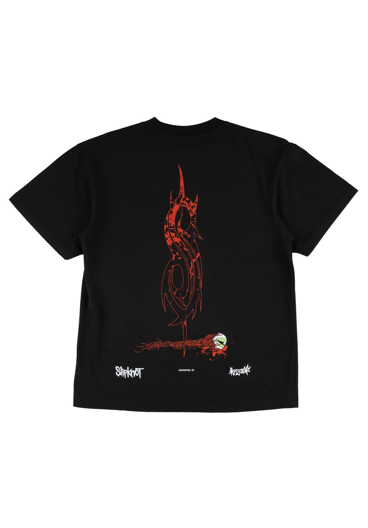 x Slipknot Spit It Out Boxy Garment-Dyed black Rueckenansicht