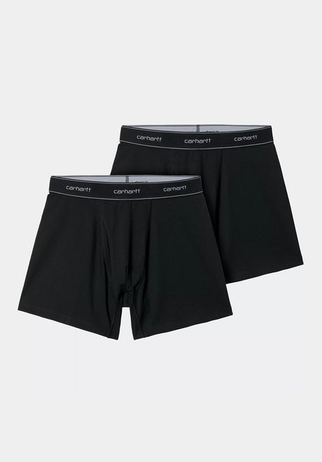 Cotton Trunks black-black2 Vorderansicht