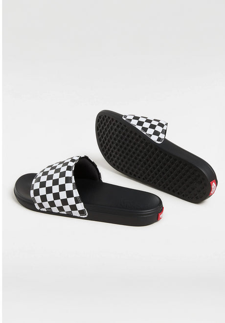 MTE La Costa Slide-On checkerboard-truewhite-black Closeup1