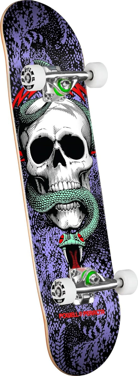 Skull & Snake purple-mint Vorderansicht