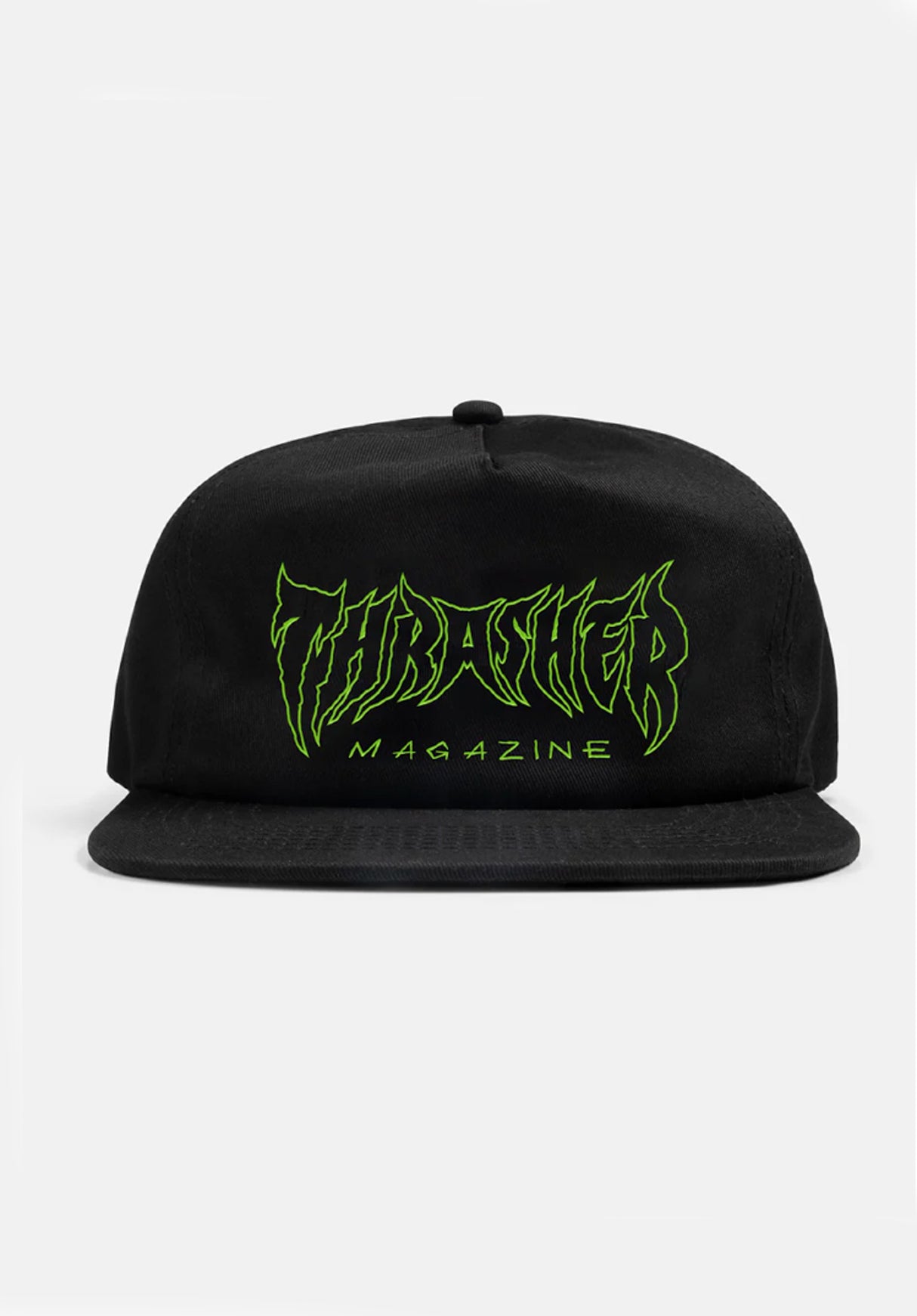 Metal Snapback black Vorderansicht