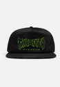 Metal Snapback black Vorderansicht