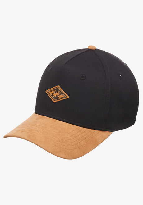 Diamond Snapback black-tan Vorderansicht