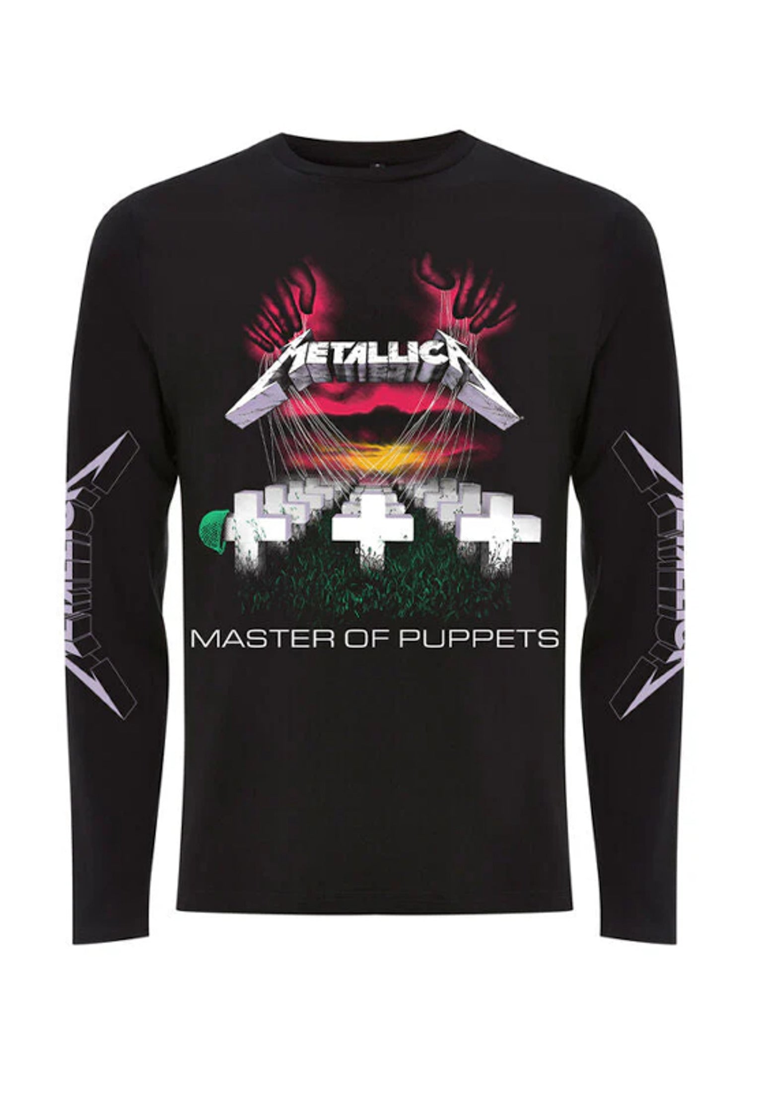 Metallica - Master of Puppets Heroes Inc. Longsleeve in black for
