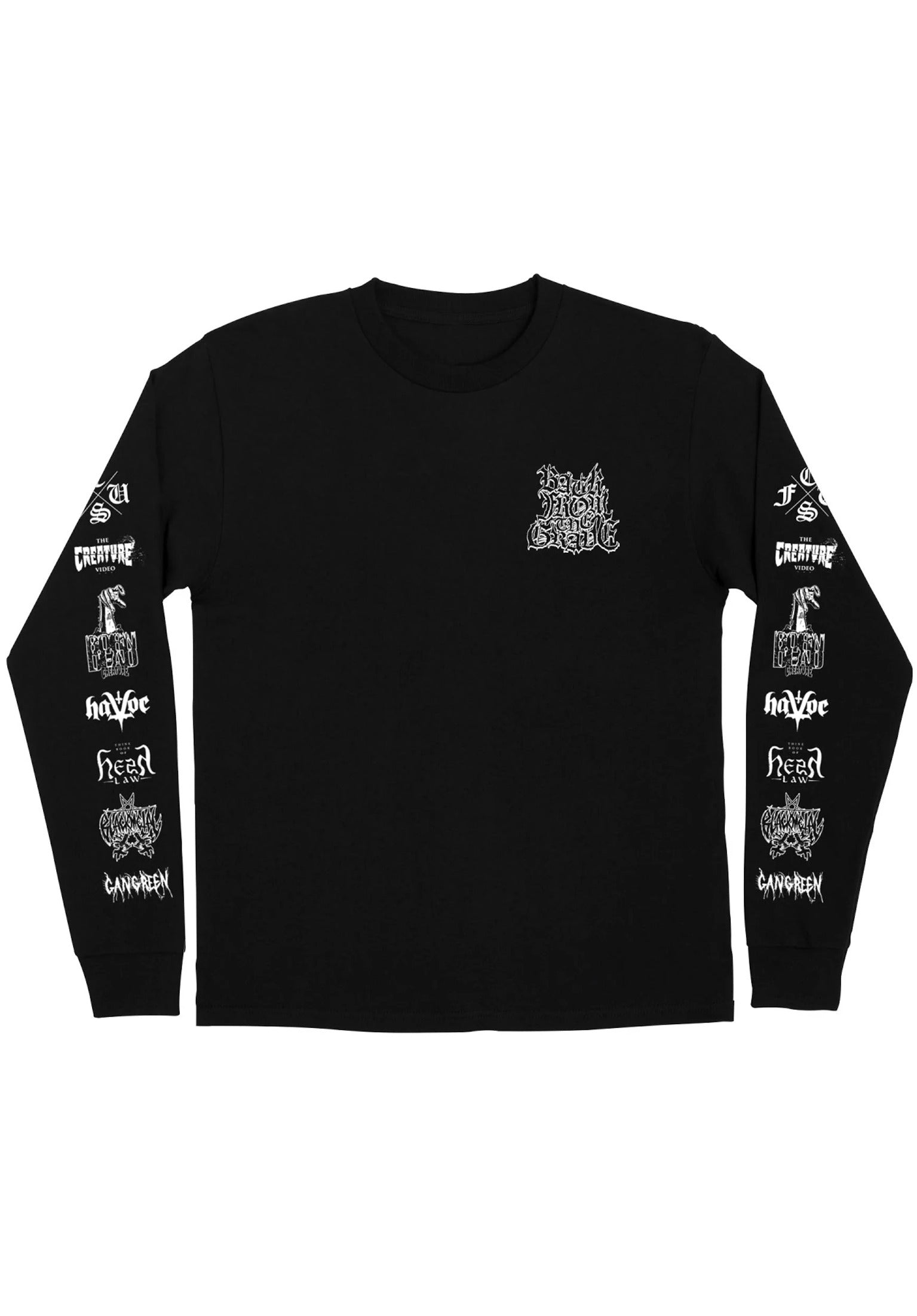 Resurrection XX L/S Heavyweight Creature Longsleeve in black for