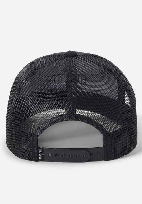 Brixton Fremont C NP MP Trucker Gorra black-black – Vista trasera