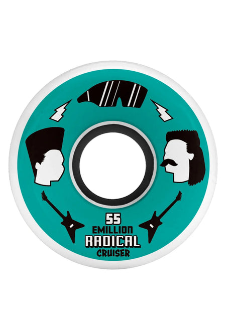 Radical Cruiser 86A white-green Vorderansicht