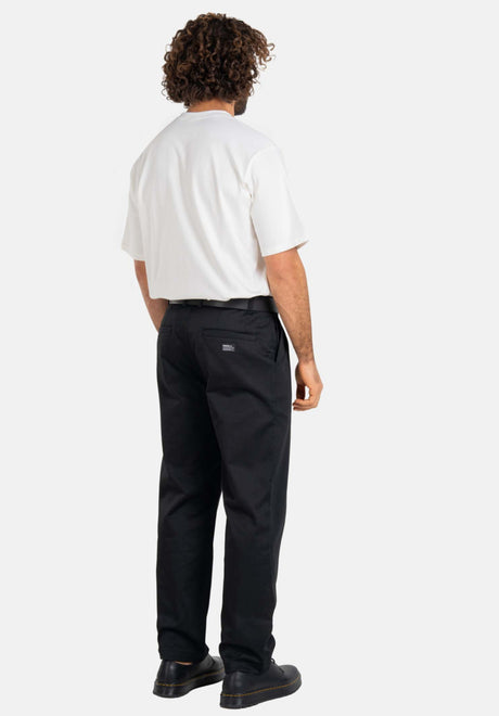 Bowie Chino PC deepblack Rueckenansicht