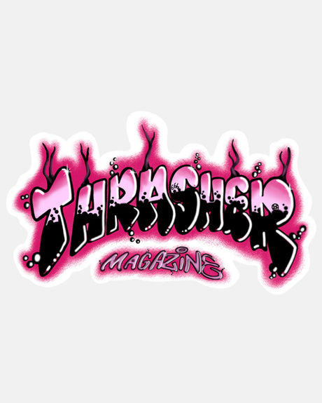 Airbrush Sticker black Vorderansicht
