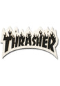 Flame Sticker Small 4 black Vorderansicht