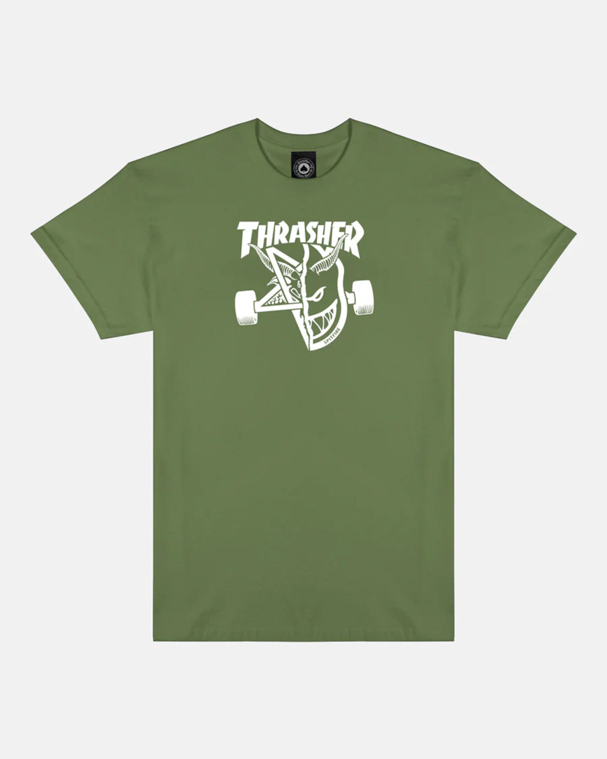 x Spitfire - Thrash & Burn military-green Vorderansicht