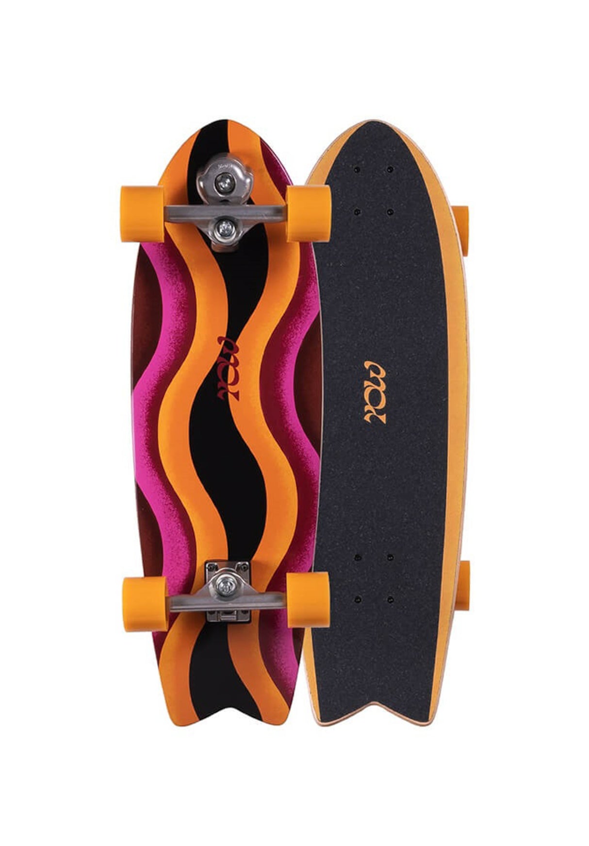 Huntington 30 Power Surfing Surfskate orange Vorderansicht