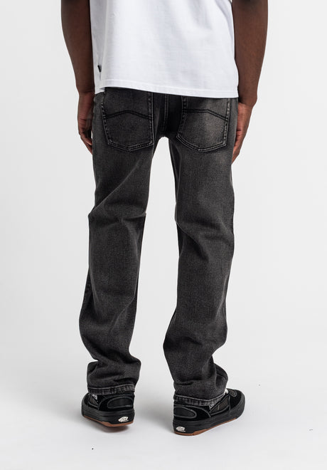 Taper Fit black-bleached Rueckenansicht