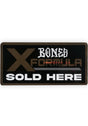 X-Formula Dealer Sticker gold Vorderansicht