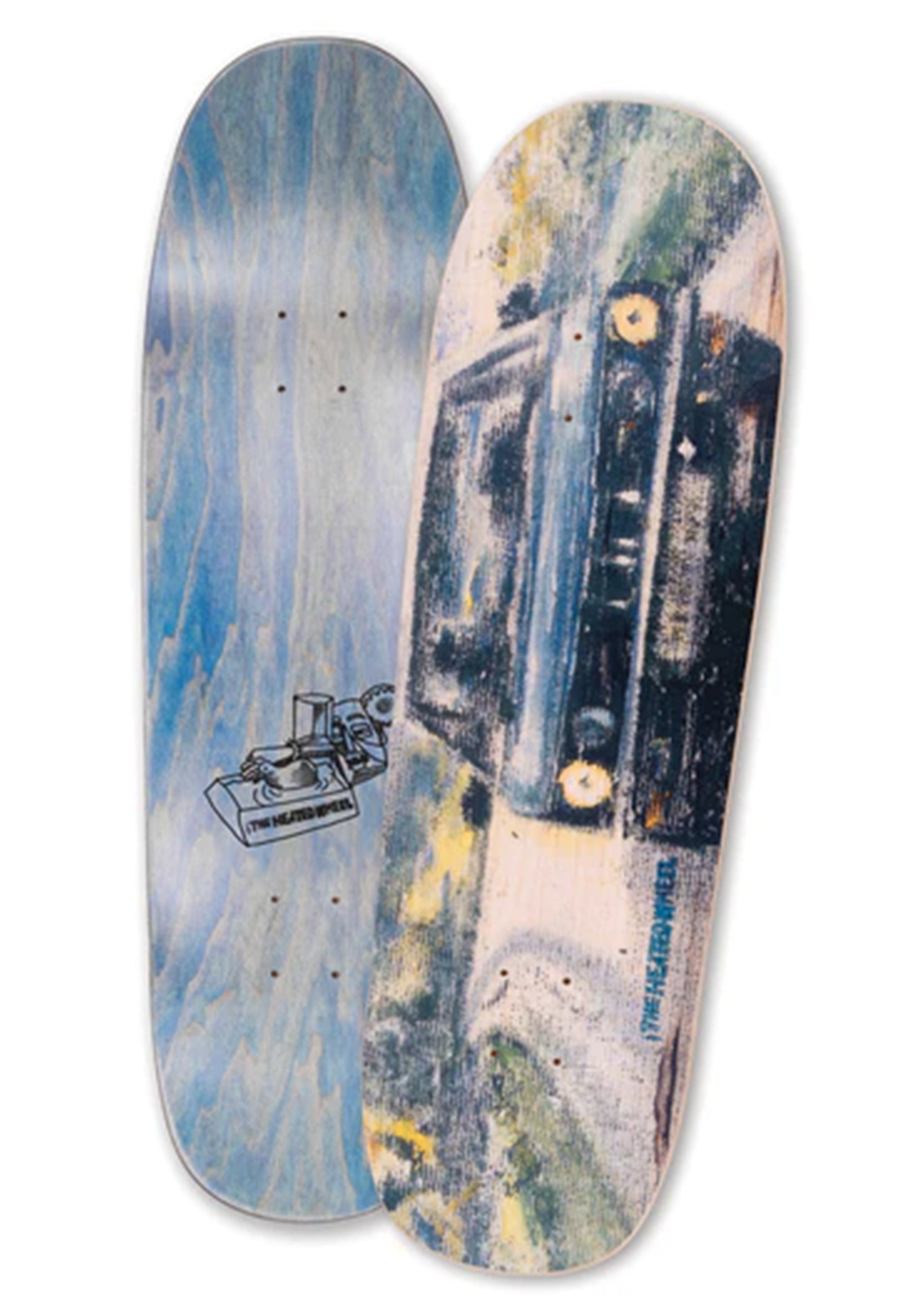 新品　HEATED WHEEL FIBER RIDER ヒーテッドウィール HEATED WHEEL PETER HEWITT FIBER RIDER POLARIZER DECK (6 x