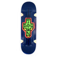 Spray Cross Loose Trucks w/ Wheel Wells blue full dip Vorderansicht